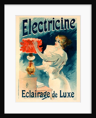 Poster for l' Électricine by Lucien Lefevre