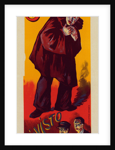 Poster for les représentations de Mévisto à la Scala by Maximilien Luce