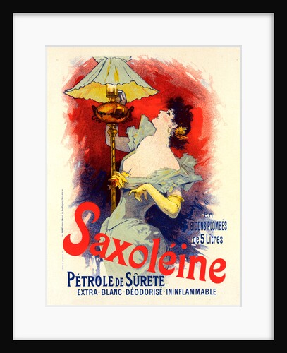 Poster for Saxoléine by Jules Chéret