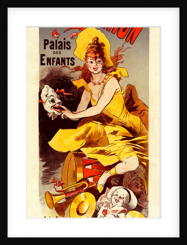 Poster for Grand Théâtre de l'Exposition by Jules Chéret