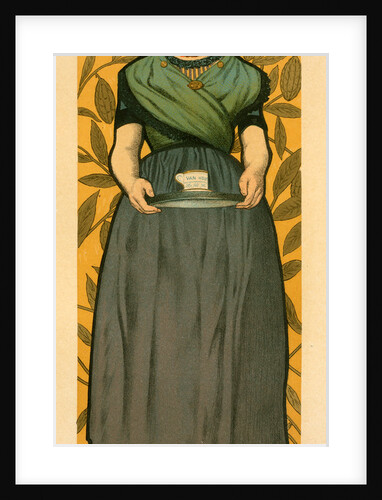 Poster for le Cacao Van Houten by Adolphe Willette