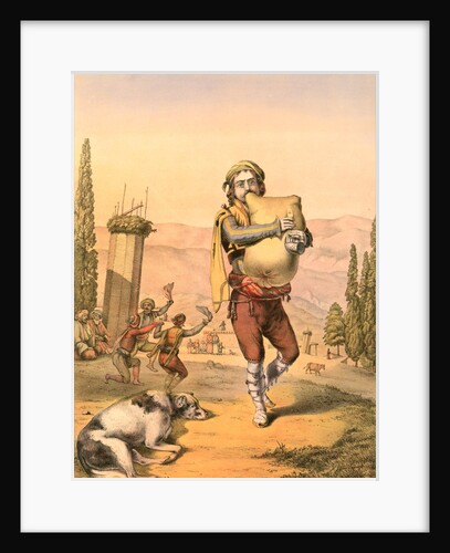 Armenian piper, man from Armenia by Henry J. Van Lennep