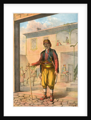 Turkish cavass, An armed and uniformed attendant attached to the suite of a person of distinction in Turkey by Henry J. Van Lennep