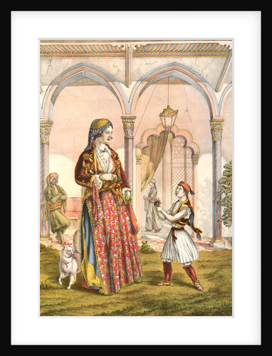Turkish lady of rank, Turkey by Henry J. Van Lennep