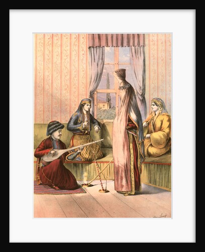 Armenian bride, Travels through Turkey 1862 by Henry J. Van Lennep