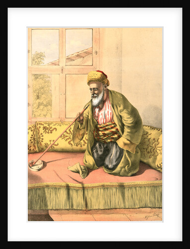 A Turkish effendi, man of high education and social standing in Turkey by Henry J. Van Lennep