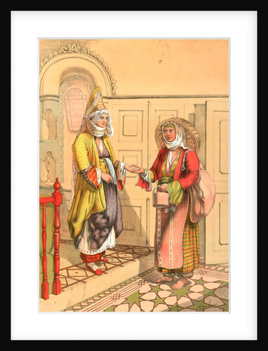 Gypsy fortune telling, Travels through Turkey 1862 by Henry J. Van Lennep