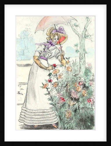 1822, Women's fashion in nineteenth-century Paris by Henri Boutet