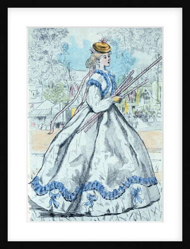 1866, Women's fashion in nineteenth-century Paris by Henri Boutet