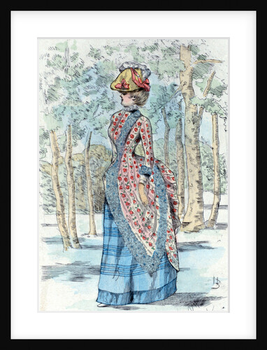 1885, Women's fashion in nineteenth-century Paris by Henri Boutet