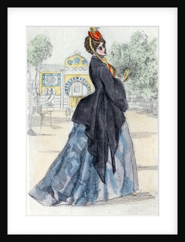 1873, Women's fashion in nineteenth-century Paris by Henri Boutet