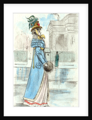 1813, Women's fashion in nineteenth-century Paris by Henri Boutet