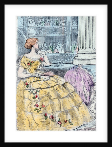 1857, Women's fashion in nineteenth-century Paris by Henri Boutet