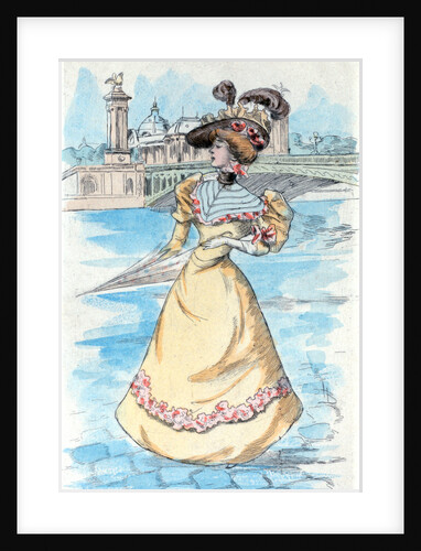 1900, Women's fashion in nineteenth century Paris by Henri Boutet
