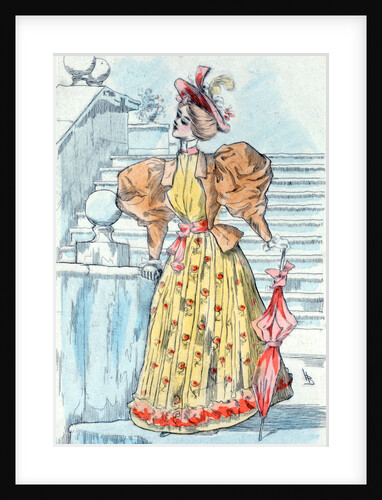 1894, Women's fashion in nineteenth-century Paris by Henri Boutet