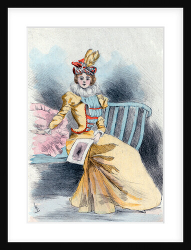 1890, Women's fashion in nineteenth-century Paris by Henri Boutet