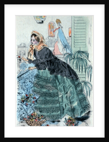 1859, Women's fashion in nineteenth-century Paris by Henri Boutet