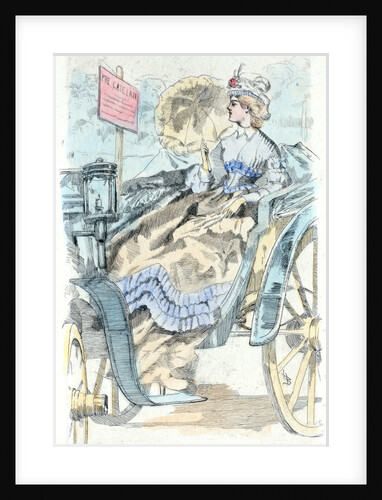 1864, Women's fashion in nineteenth-century Paris by Henri Boutet