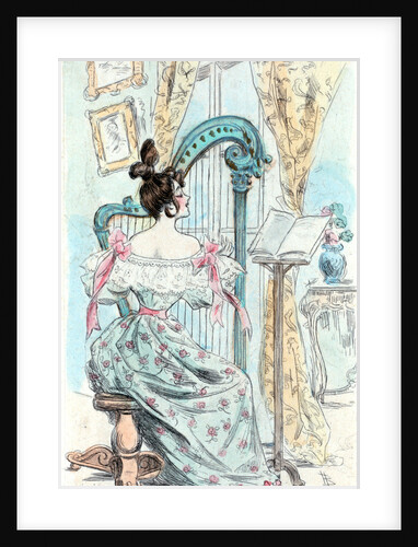 1832, Women's fashion in nineteenth-century Paris by Henri Boutet