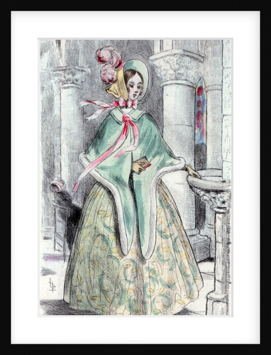 1839, Women's fashion in nineteenth-century Paris by Henri Boutet