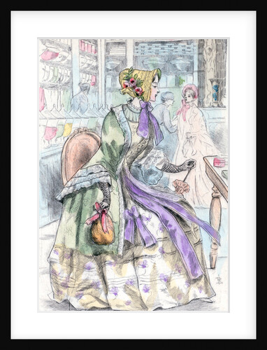 1850, Women's fashion in nineteenth-century Paris by Henri Boutet