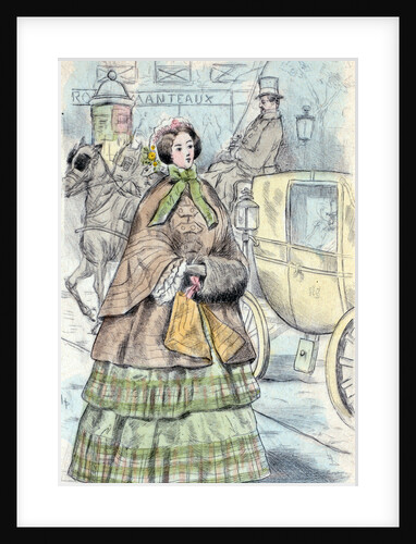 1852, Women's fashion in nineteenth-century Paris by Henri Boutet