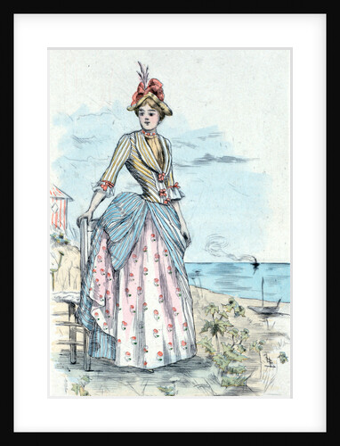 1876, Women's fashion in nineteenth-century Paris by Henri Boutet
