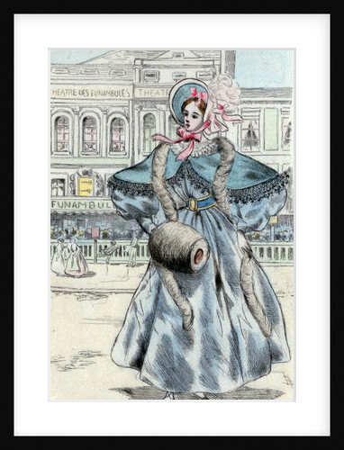 1834, Women's fashion in nineteenth-century Paris by Henri Boutet