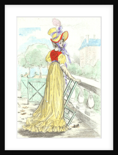 1816, Women's fashion in nineteenth-century Paris by Henri Boutet