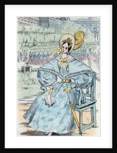 1836, Women's fashion in nineteenth-century Paris by Henri Boutet