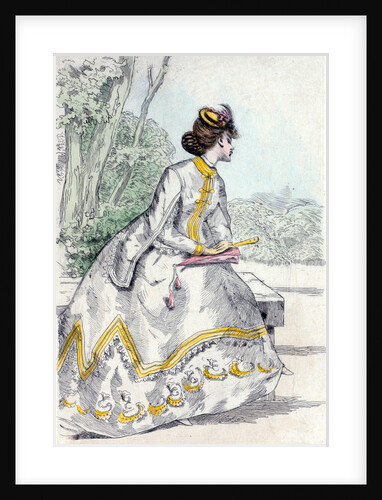 1869, Women's fashion in nineteenth-century Paris by Henri Boutet