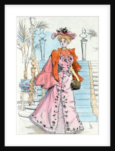 1898, Women's fashion in nineteenth-century Paris by Henri Boutet