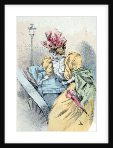 1896, Women's fashion in nineteenth-century Paris by Henri Boutet