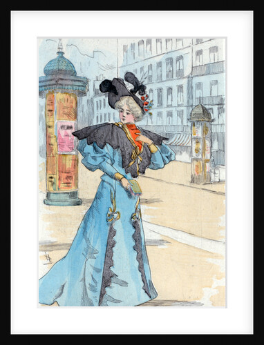 1892, Women's fashion in nineteenth-century Paris by Henri Boutet