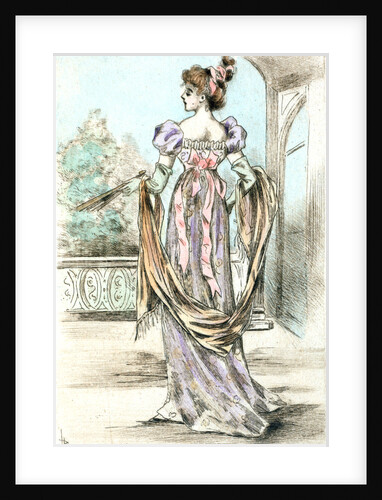 1803, Women's fashion in nineteenth-century Paris by Henri Boutet