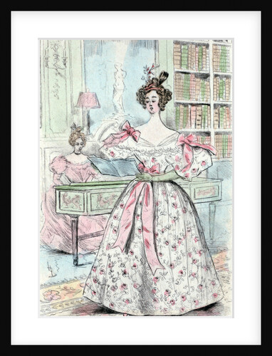 1835, Women's fashion in nineteenth-century Paris by Henri Boutet