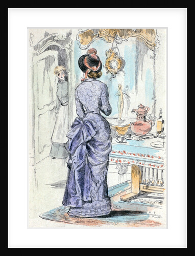 1872, Women's fashion in nineteenth-century Paris by Henri Boutet