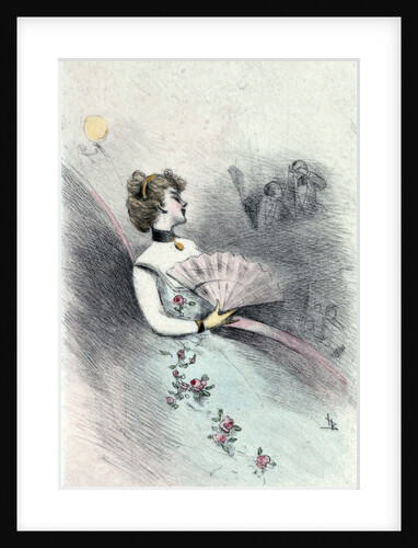 1874, Women's fashion in nineteenth-century Paris by Henri Boutet