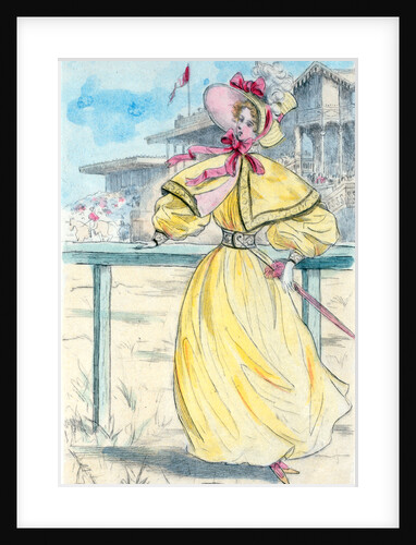 1841, Women's fashion in nineteenth-century Paris by Henri Boutet