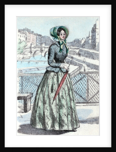 1846, Women's fashion in nineteenth-century Paris by Henri Boutet