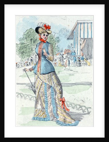 1877, Women's fashion in nineteenth-century Paris by Henri Boutet