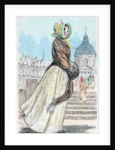 1842, Women's fashion in nineteenth-century Paris by Henri Boutet