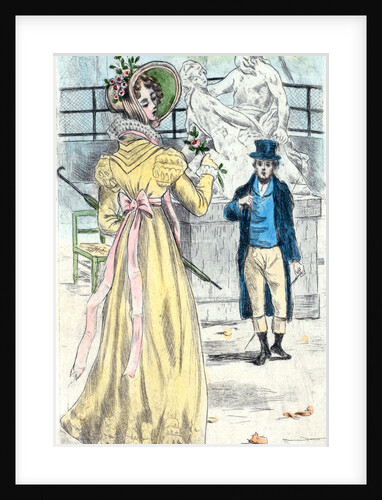 1821, Women's fashion in nineteenth-century Paris by Henri Boutet