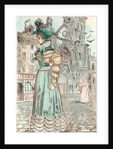 1823, Women's fashion in nineteenth-century Paris by Henri Boutet