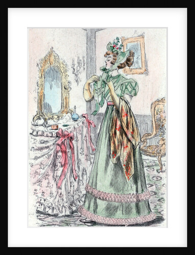 1829, Women's fashion in nineteenth-century Paris by Henri Boutet