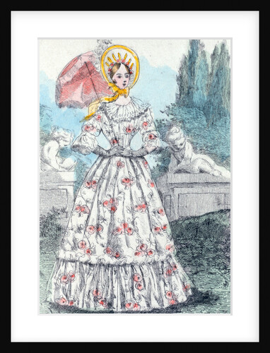 1845, Women's fashion in nineteenth-century Paris by Henri Boutet