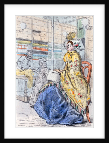1847, Women's fashion in nineteenth-century Paris by Henri Boutet