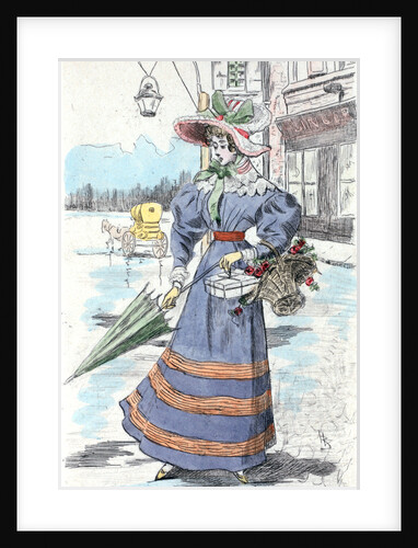 1827, Women's fashion in nineteenth-century Paris by Henri Boutet