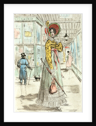 1820, Women's fashion in nineteenth-century Paris by Henri Boutet