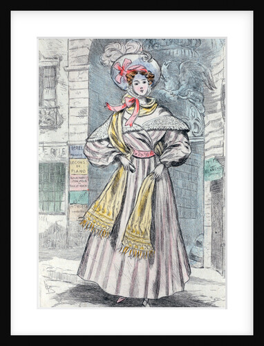 1833, Women's fashion in nineteenth-century Paris by Henri Boutet